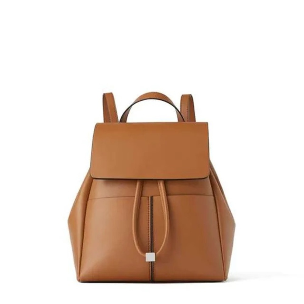 Zara PU Leather Backpack (not real leather)